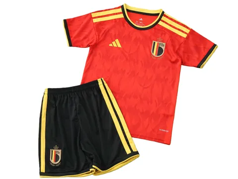 2026 FIFA World Cup Belgium home Kids kit