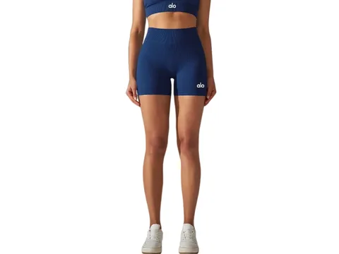 Alo Short - Navy Top & Biker Shorts