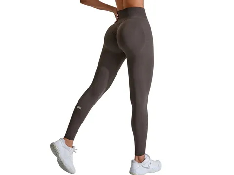 Alo Pants - Charcoal Leggings, High-Waist