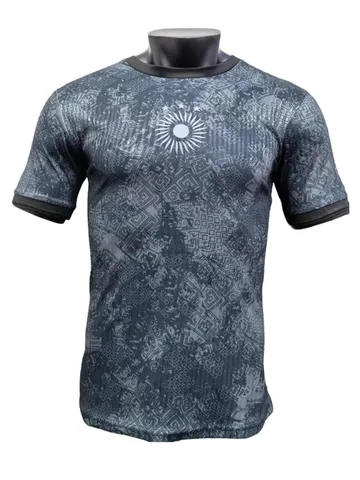 Argentina Special Edition Jersey Player Version - Grey Pattern