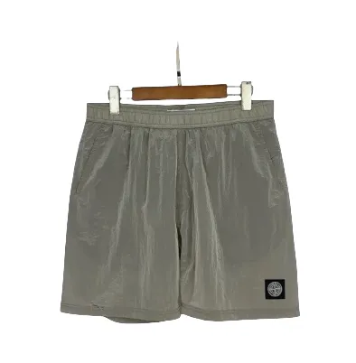 Stone Island Shorts - Grey Nylon Metal