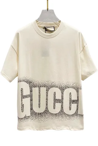 Gucci Tee - Cream Big Logo