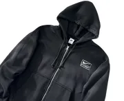 Stussy Hoodie - Black Nike Collab Zip