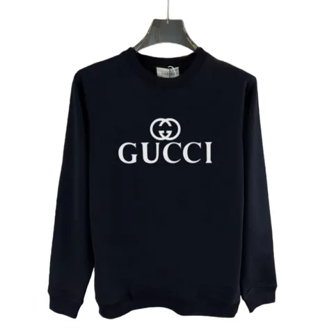 Gucci Hoodie - Navy Interlocking G