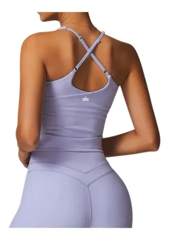 Alo Vest - Lavender Cross-Back