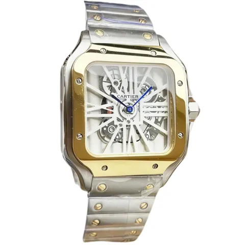Cartier [ Santos de Cartier] - Gold Skeleton