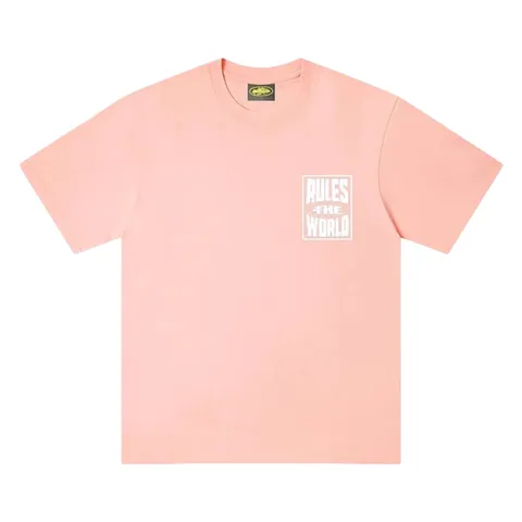 Corteiz Tee - Pink Rules The World
