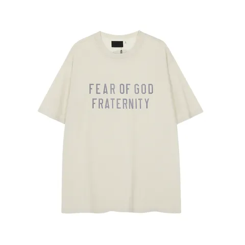 Essentials Tee - Cream Fraternity