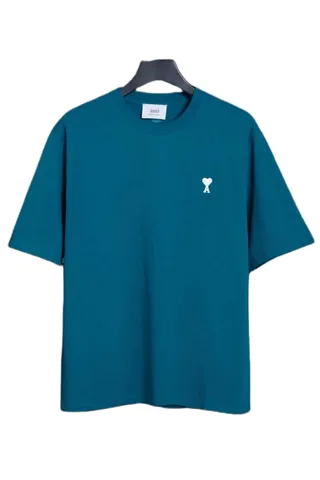 Ami Tee - Teal Heart Logo