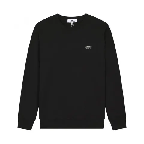 Lacoste Hoodie - Black Crew, Cotton
