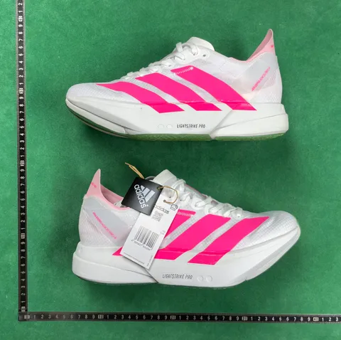 Adidas Adizero Adios Pro 4 - White & Pink