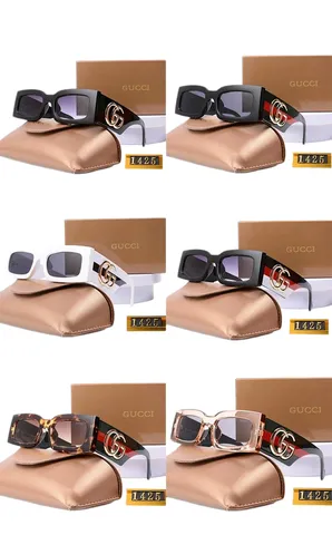 Gucci SunGlasses - Square Multi-Colour