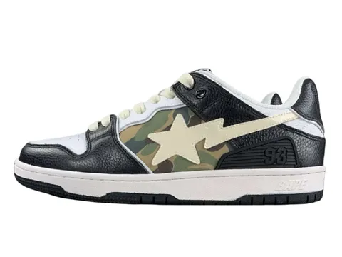 Bape Shoes - Black & Camo