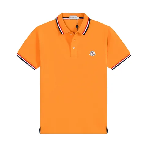 Moncler Polo - Orange Tipped Polo