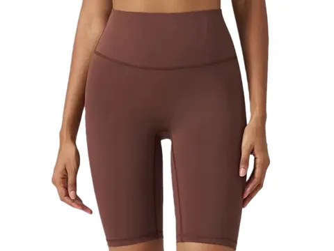 Alo Short - Brown Biker, Seamless