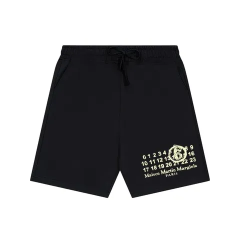 Maison Margiela Shorts - Black Numbers, Cotton