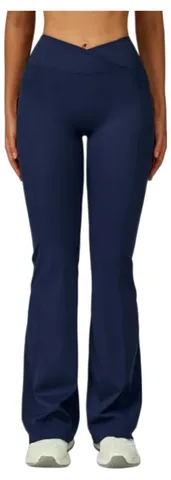 Alo Pants - Navy V-Waist Flare