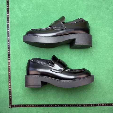 Prada - Black Leather Loafer