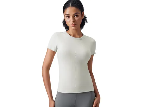 Alo Tee - Ivory Fitted