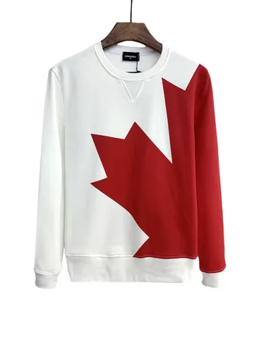 Dsquared2 Hoodie - White Canada Maple
