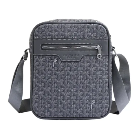 Goyard Bag - Grey Messenger