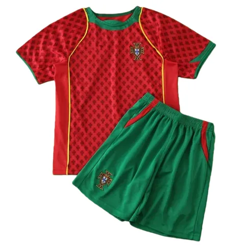 2004 Portugal home retro Kids kit
