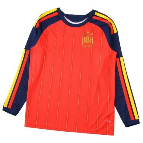 2026 FIFA World Cup Spain home Long sleeved Fan version