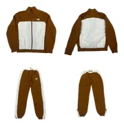 Syna World Set - Brown & White Tracksuit