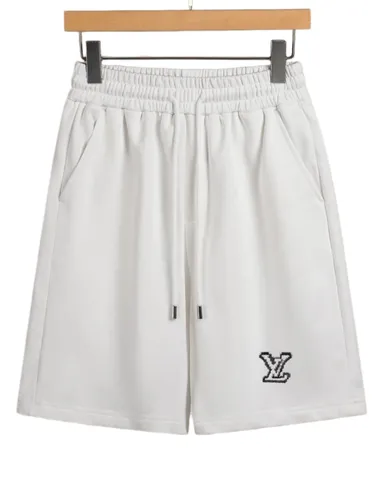 Lv Shorts - White Small LV