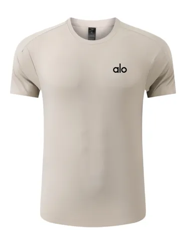 Alo Tee - Stone Logo