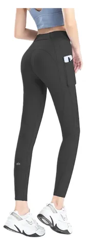 Alo Pants - Black Pocket Leggings