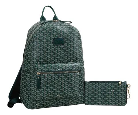 Goyard Bag - Green Backpack