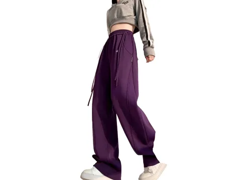 Alo Pants - Purple Parachute