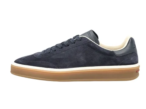 Loro Piana Shoes - Navy Suede Sneaker
