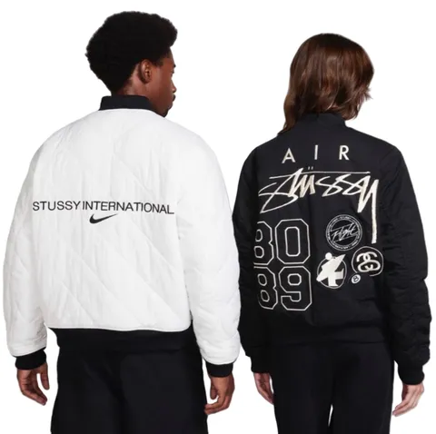 Stussy Quilted Jacket - Nike Collab Jacket Multi-Colour