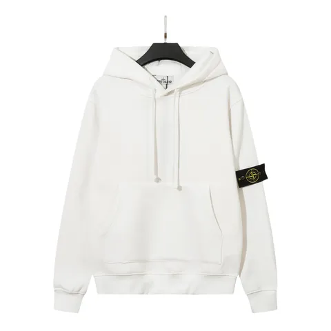 Stone Island Hoodie - White Hoodie