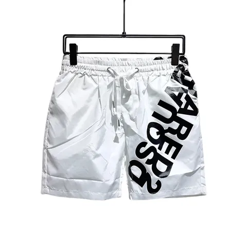 Dsquared2 Shorts - White Logo Swim