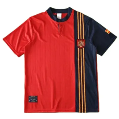 1996 season Spain home retro Fan version