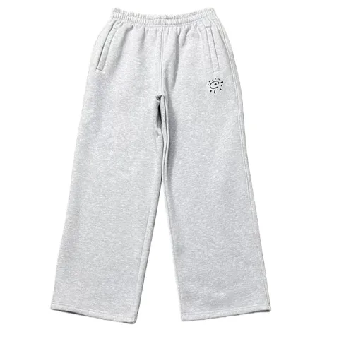 ADWYSD Sweatpants - Heather Grey Wide-Leg