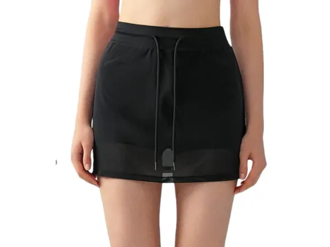 Alo Skirt - Black Mesh
