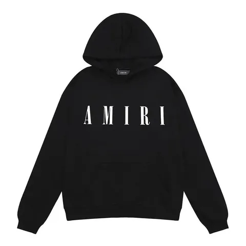 Amiri Hoodie - Black Spaced Logo