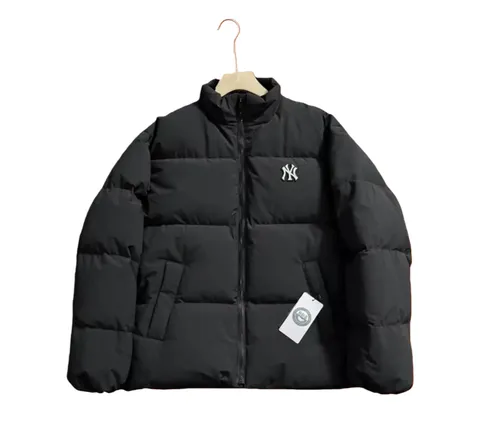 MLB Down Jacket - Black NY Puffer