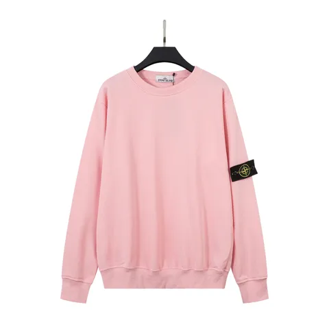 Stone Island Hoodie - Pink Crew