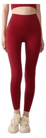 Alo Pants - Red Leggings, Pilates