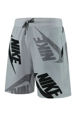 Nike Shorts - Grey Logo Print
