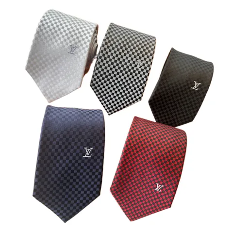 Louis Vuitton Tie - Check Tie Multi-Colour, Men's
