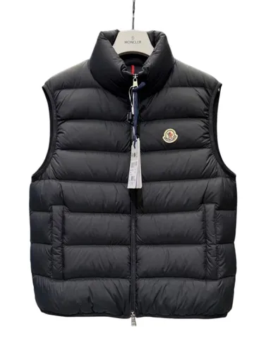 Moncler Vest - Black Glossy