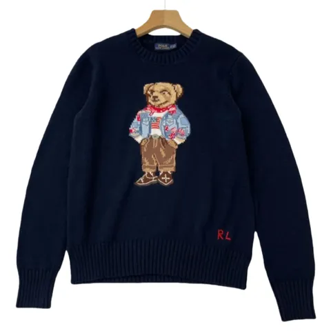 Ralph Lauren Polo Bear - Navy Bear Knit