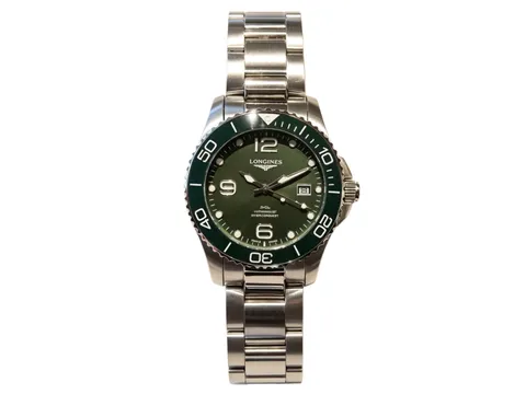Longines - Green Dial Steel
