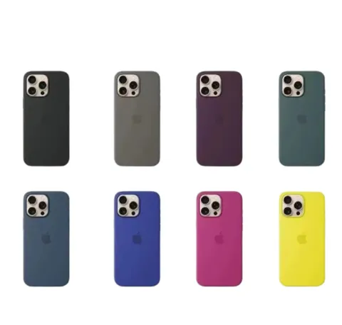 Phone Case - iPhone 16 Silicone Multi-Colour